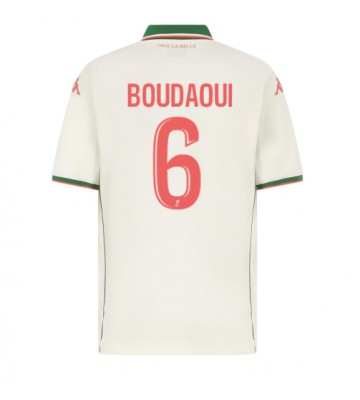 OGC Nice Hicham Boudaoui #6 Udebanetrøje 2025-26 Kortærmet